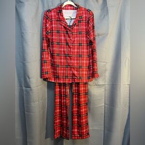 Women’s Red Plaid Pajamas- Christmas/Holiday